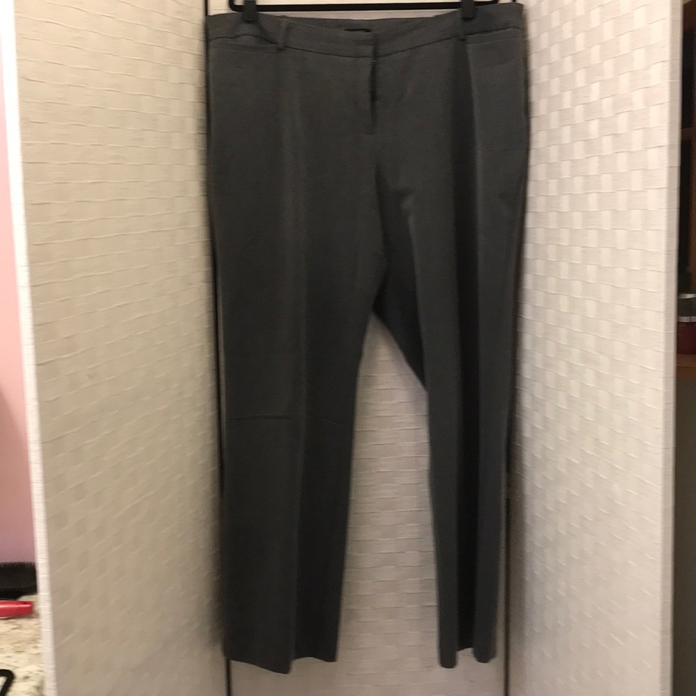 18W Grey curvy fit Worthington dress pants